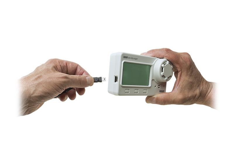 HOBO MX1102A Bluetooth Low Energy Carbon Dioxide/Temperature/Relative Humidity Data Logger - Image 2