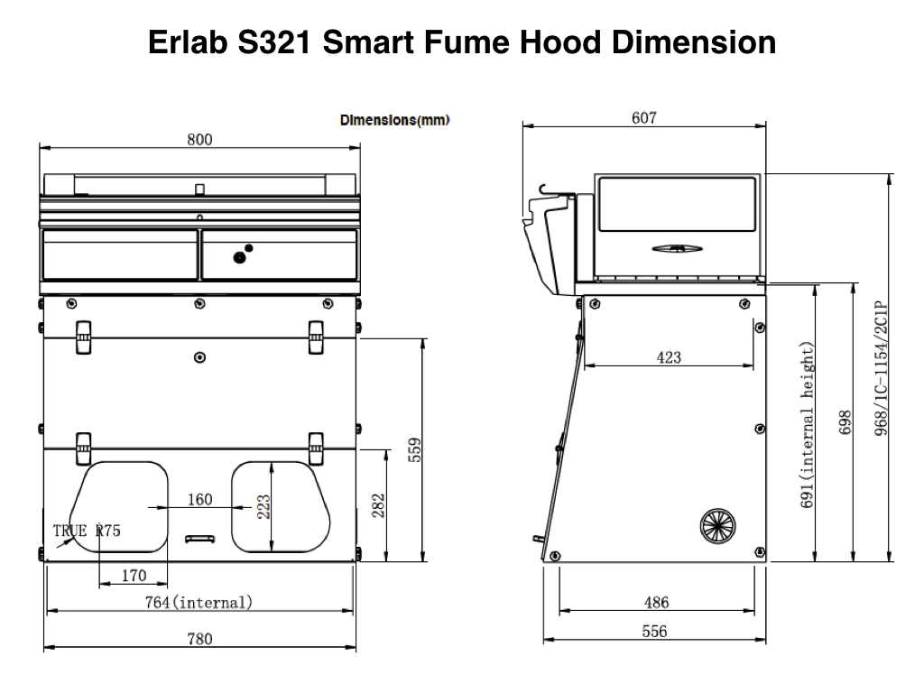 Erlab 321 Smart Ductless Fume Hood - Image 5