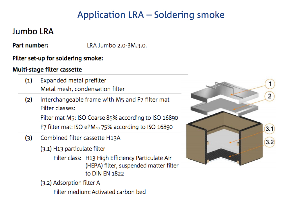 ULT Jumbo Filtertrolley 2.0 LRA_Soldering Fumes - Image 4