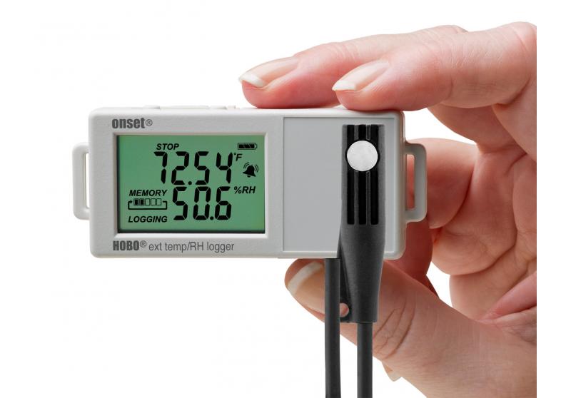 HOBO UX100-023A External Temperature/Relative Humidity Data Logger - Image 2