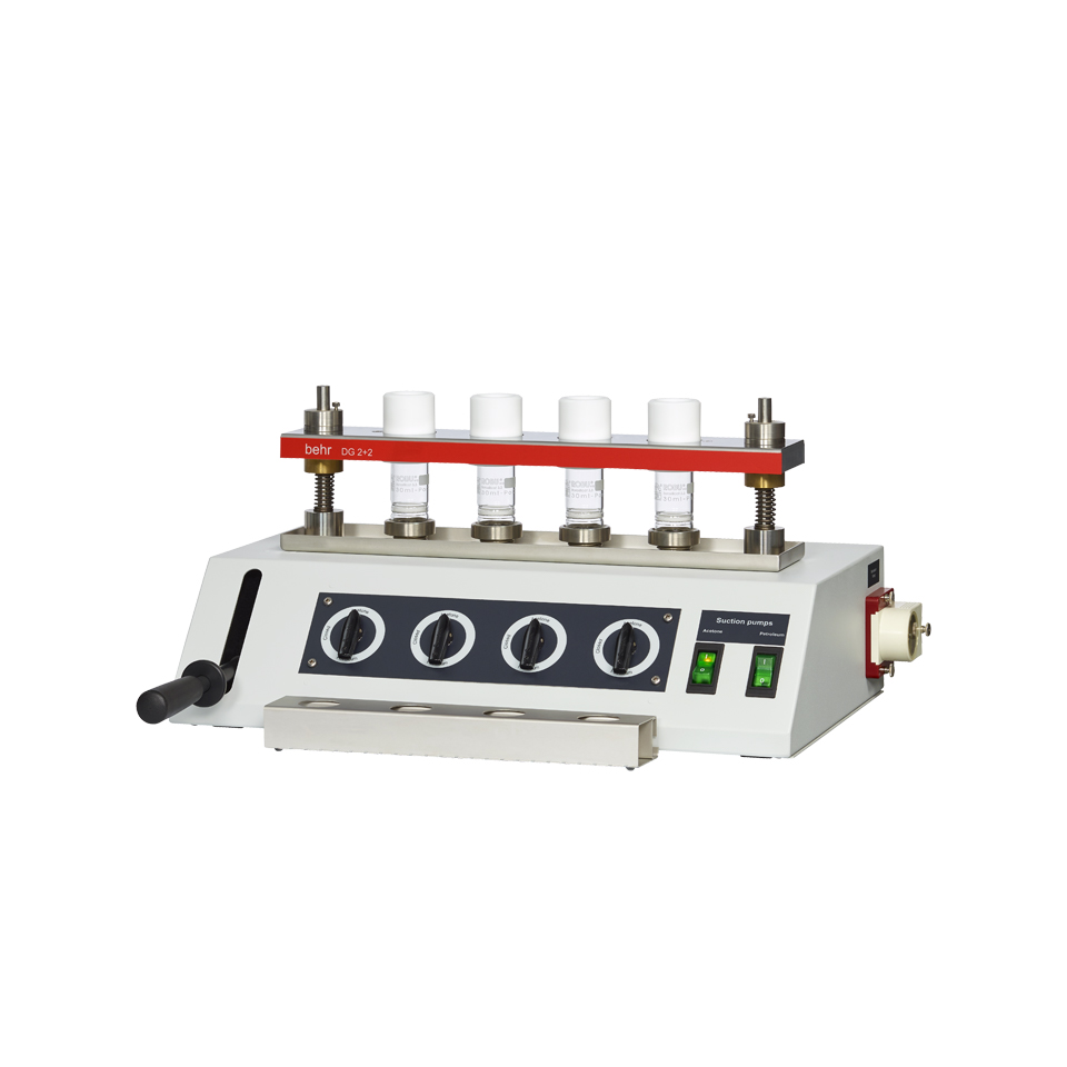 behrotest® DG 2+2 Cold Extraction Units for De-fattening behrotest® DG 2+2 Cold Extraction Units for De-fattening