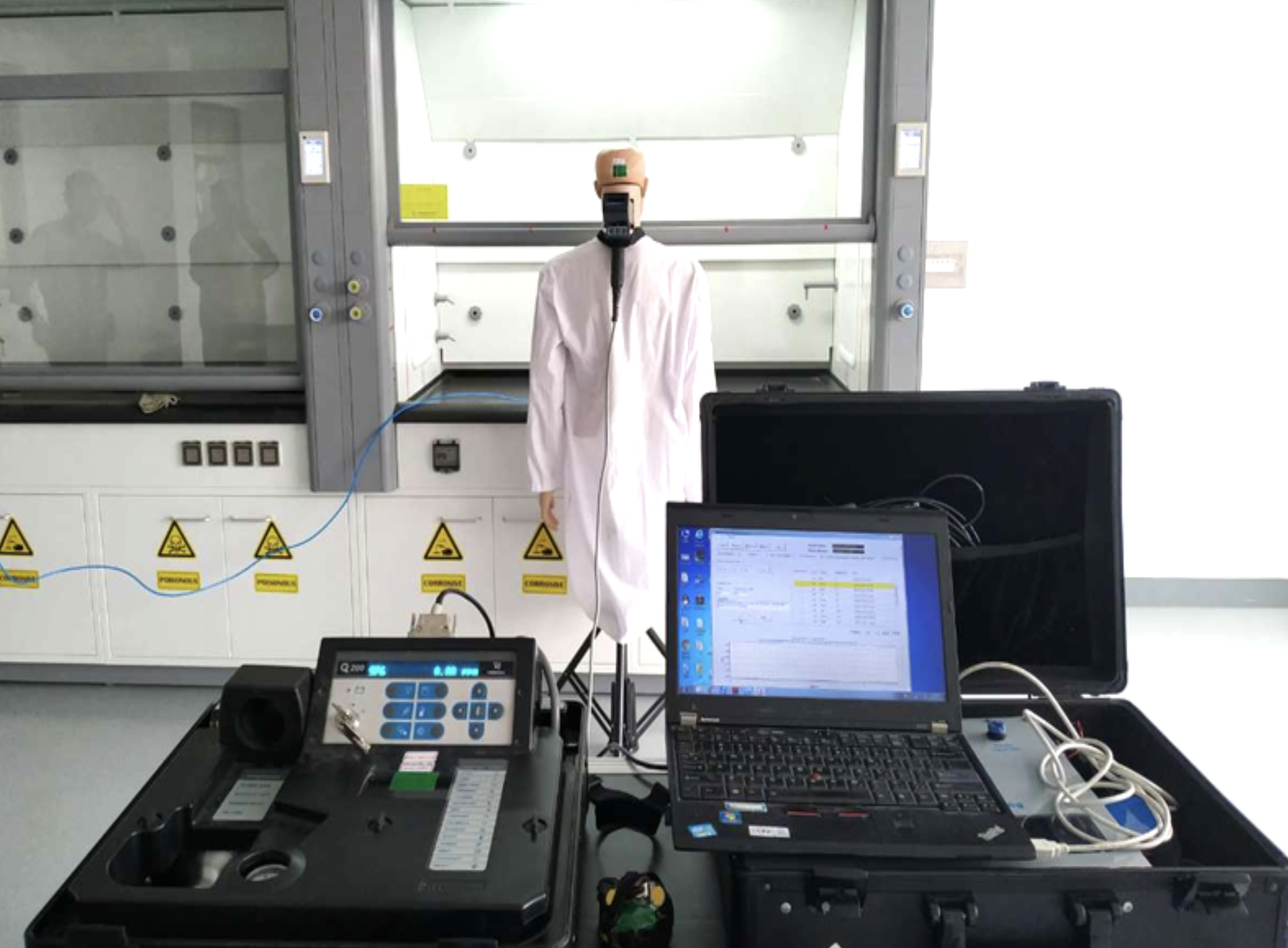 Fume Hood Complete Test Set according to ASHRAE 110-2016 (Hardware and Software) - Image 2